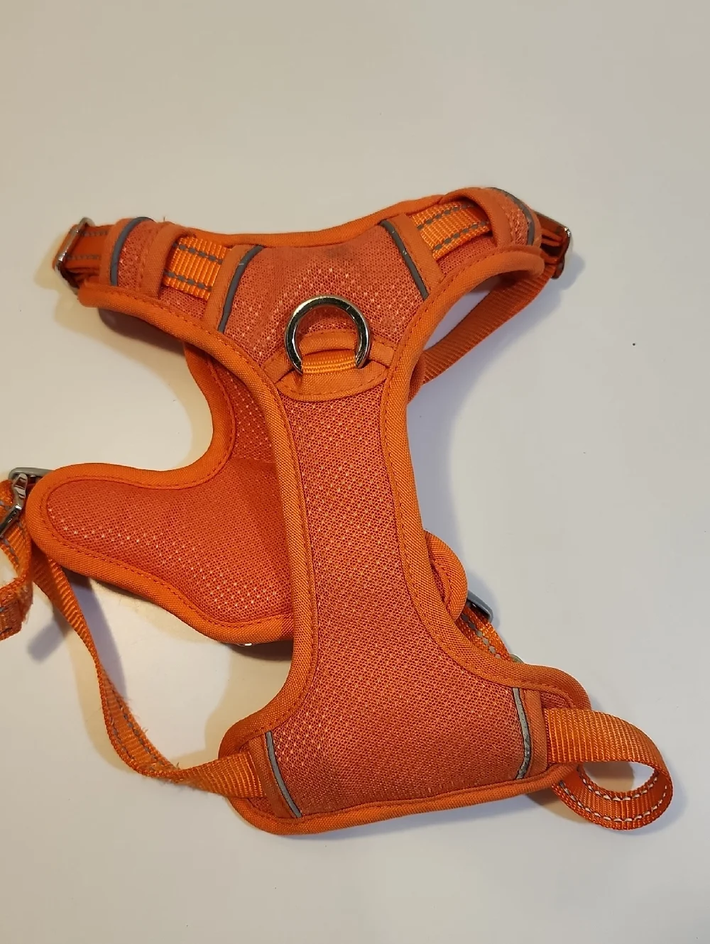 Barkbay Orange Reflective Dog Harness Sz M
